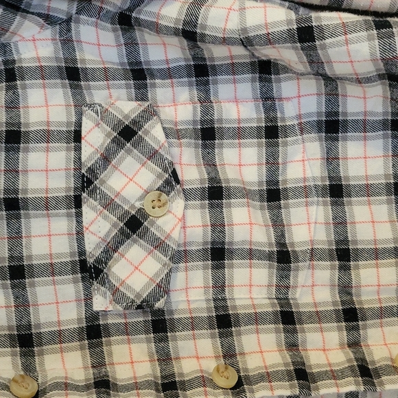 Plaid Flannel Button Down - Picture 2 of 2